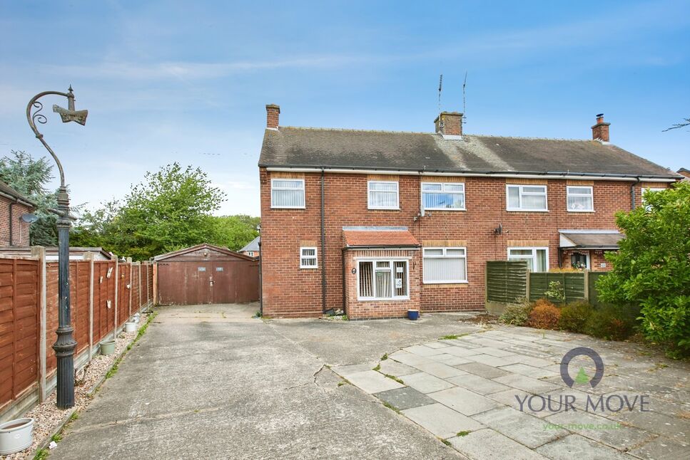 Main image of 3 bedroom Semi Detached House for sale, Trent Avenue, Willington, Derbyshire, DE65
