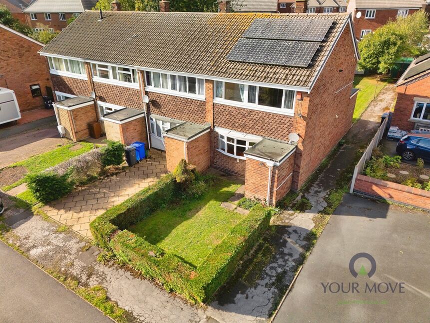 Main image of 3 bedroom End Terrace House for sale, Priorylands, Stretton, Staffordshire, DE13