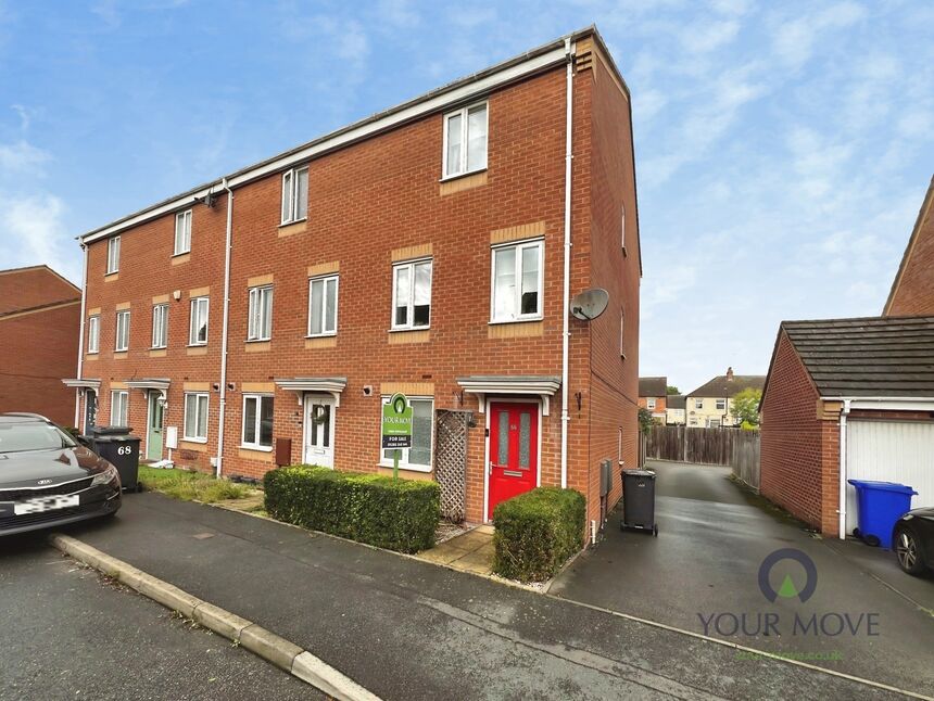 Main image of 3 bedroom End Terrace House for sale, Balata Way, Burton-on-Trent, Staffordshire, DE13