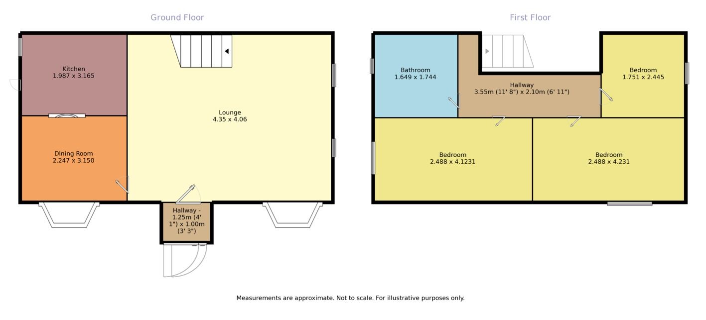 Floorplan of 3 bedroom Semi Detached House to rent, Beaumont Chase, Bolton, BL3
