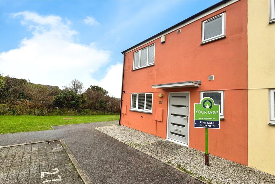 Main image of 3 bedroom End Terrace House for sale, Wilkinson Gardens, Sandy Lane, Cornwall, TR15