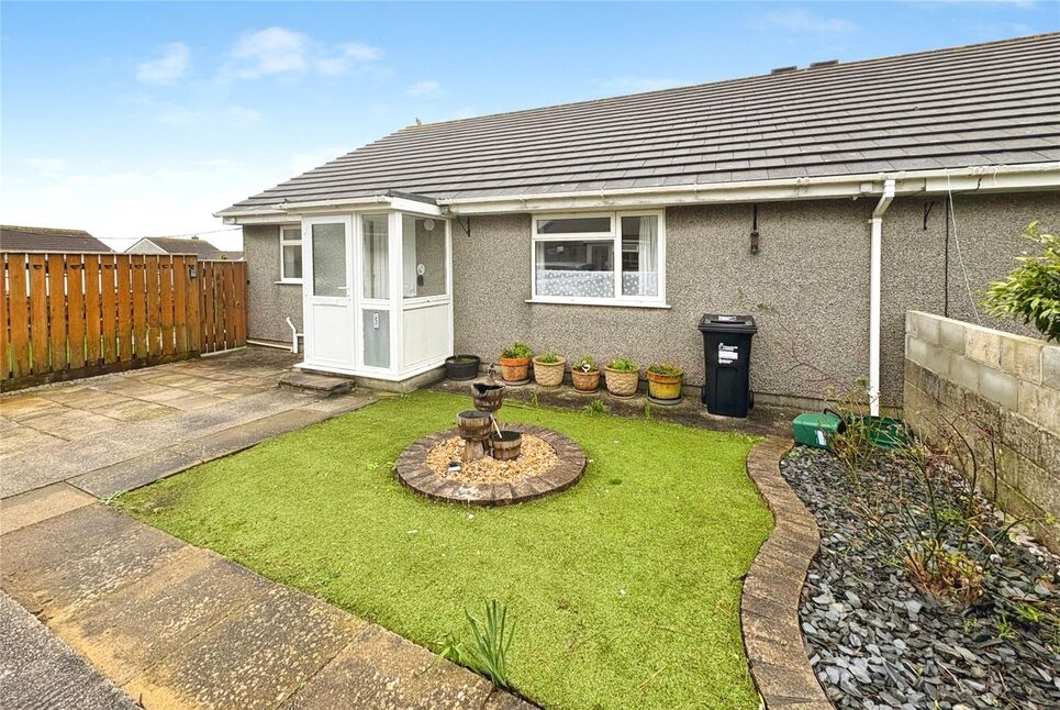 Main image of 3 bedroom Semi Detached Bungalow for sale, Penhale Estate, Redruth, Cornwall, TR15