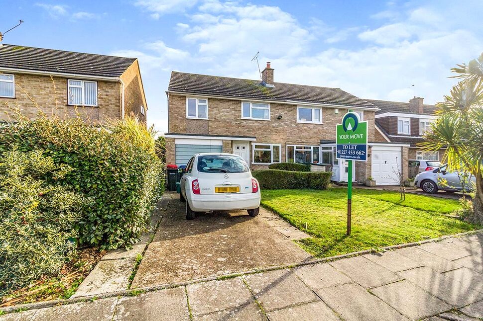 Main image of 5 bedroom Semi Detached House to rent, Brockenhurst Close, Canterbury, Kent, CT2