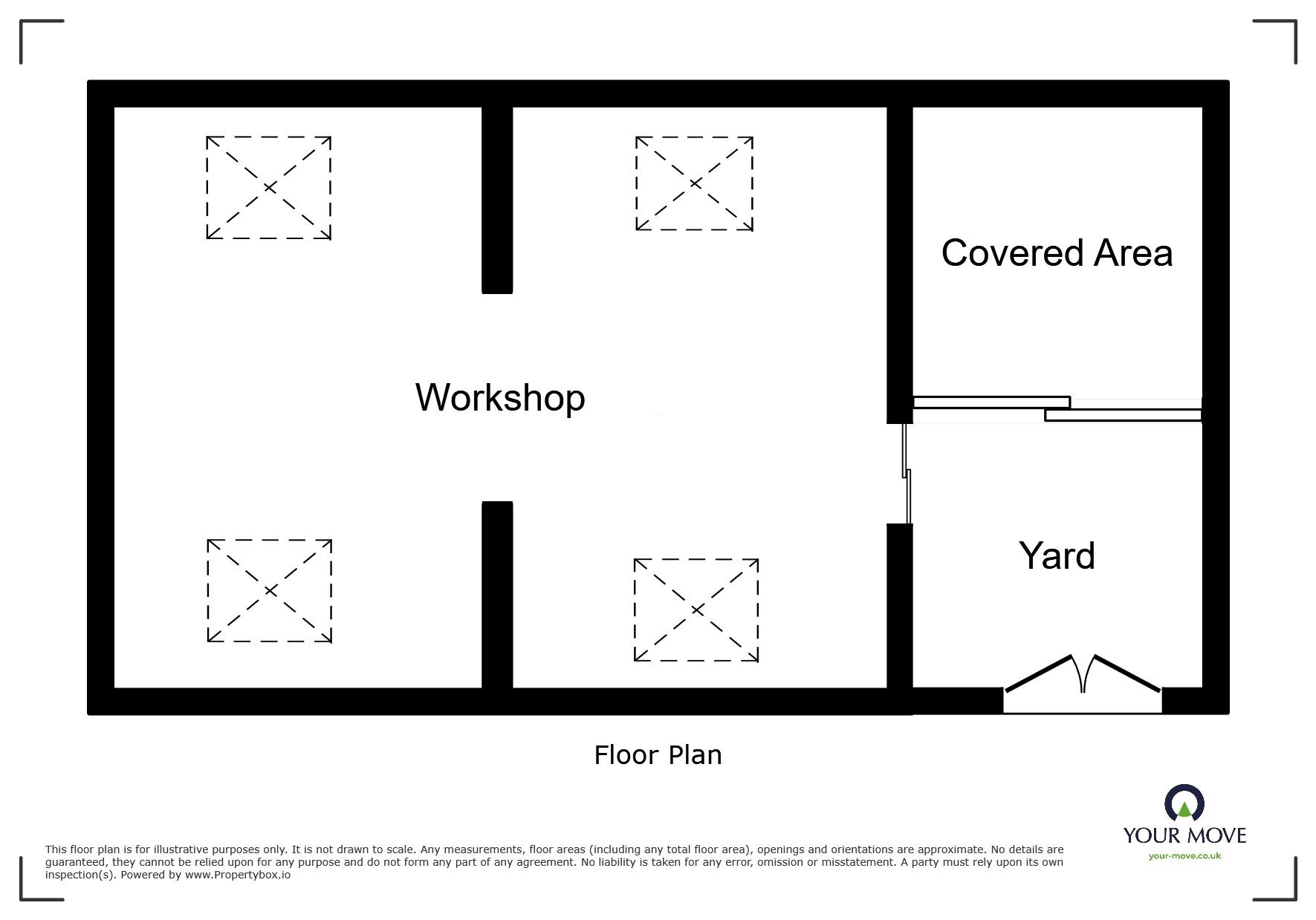Floorplan of Mid Terrace Land/Plot for sale, West Street, Wigton, Cumbria, CA7
