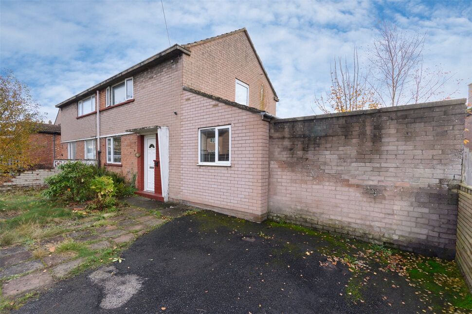 Main image of 2 bedroom Semi Detached House for sale, Beverley Rise, Carlisle, Cumbria, CA1