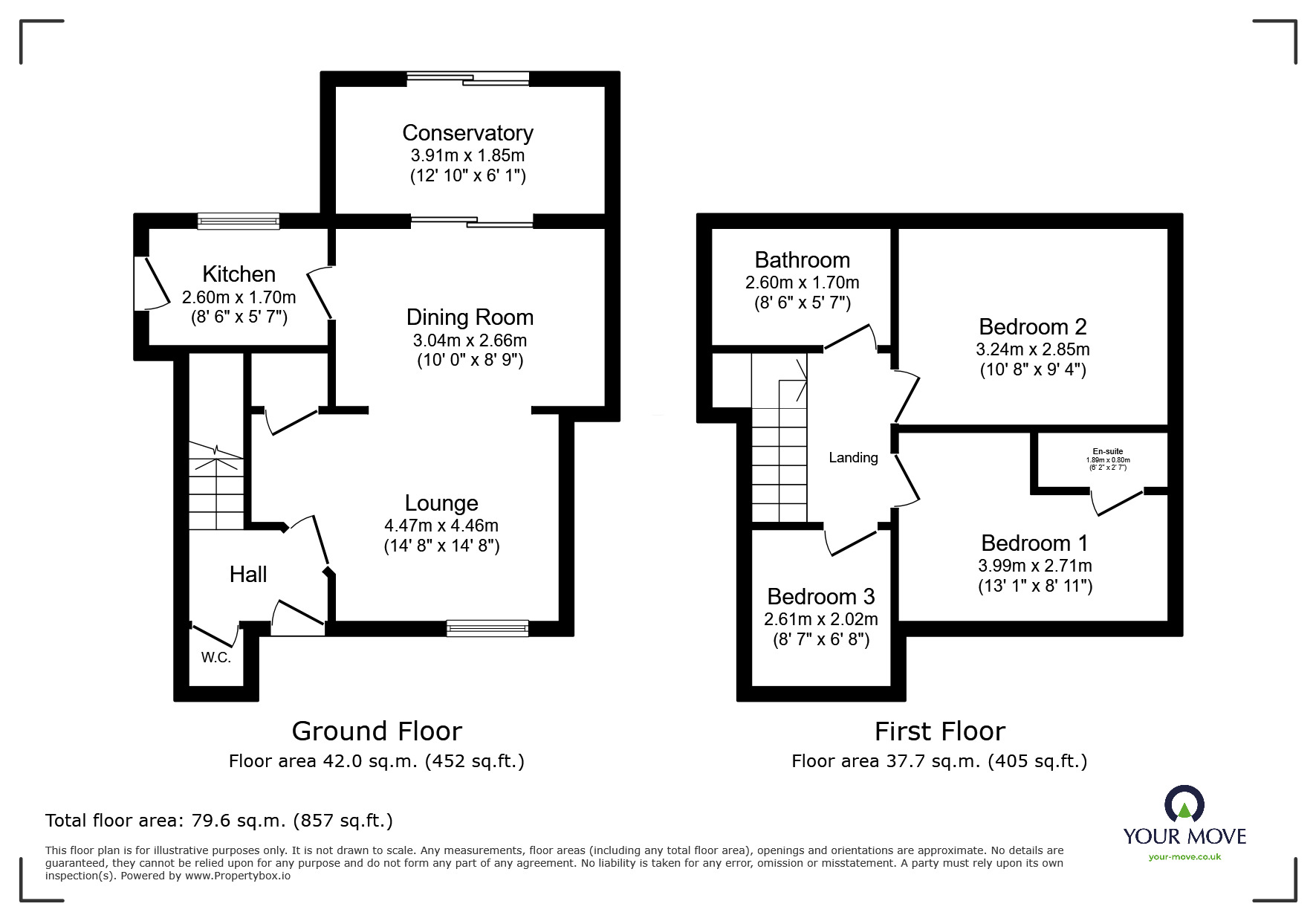 Floorplan of 3 bedroom  House to rent, Berkeley Grange, Carlisle, Cumbria, CA2