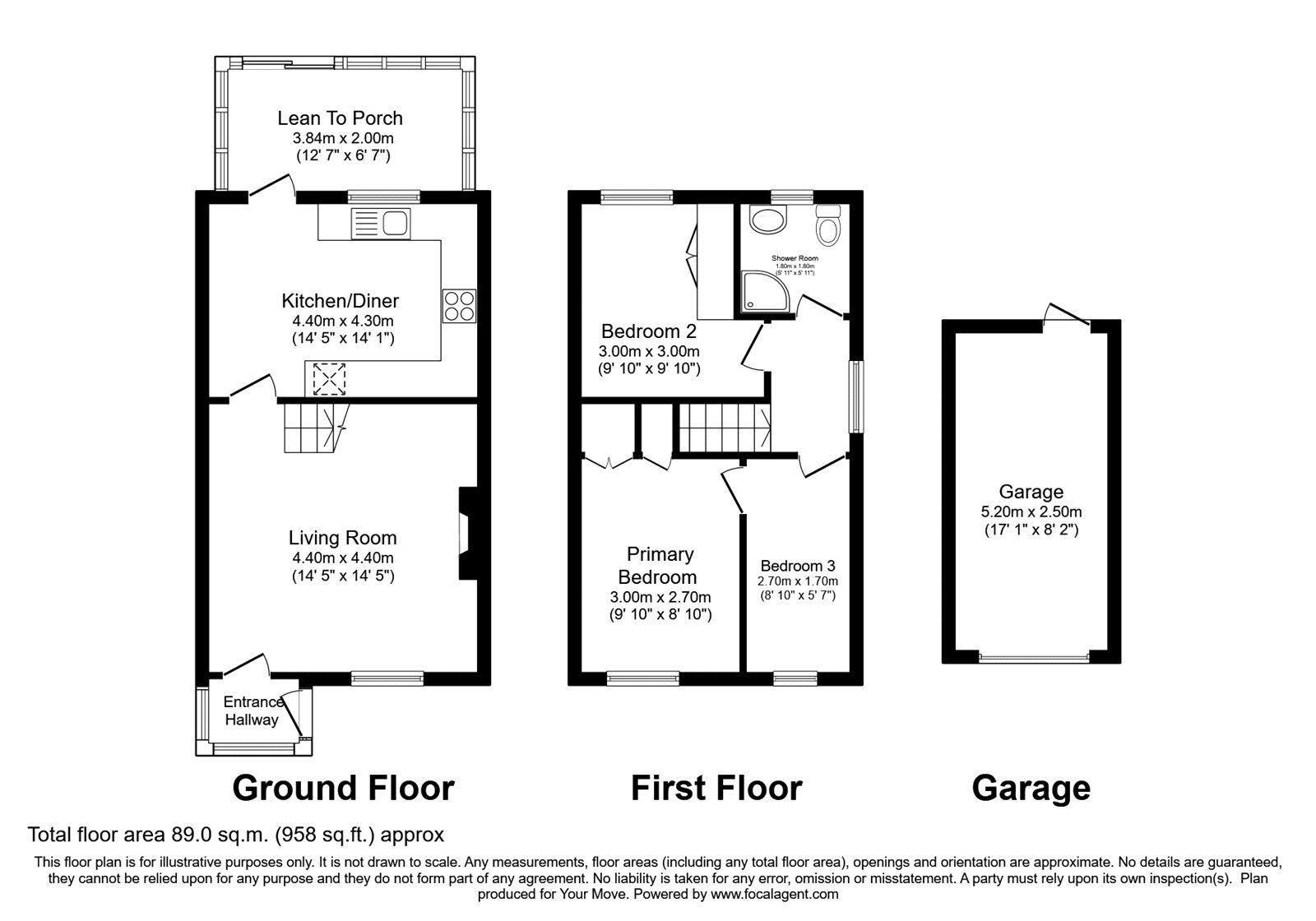 Floorplan of 3 bedroom Semi Detached House for sale, Gosling Drive, Carlisle, Cumbria, CA3