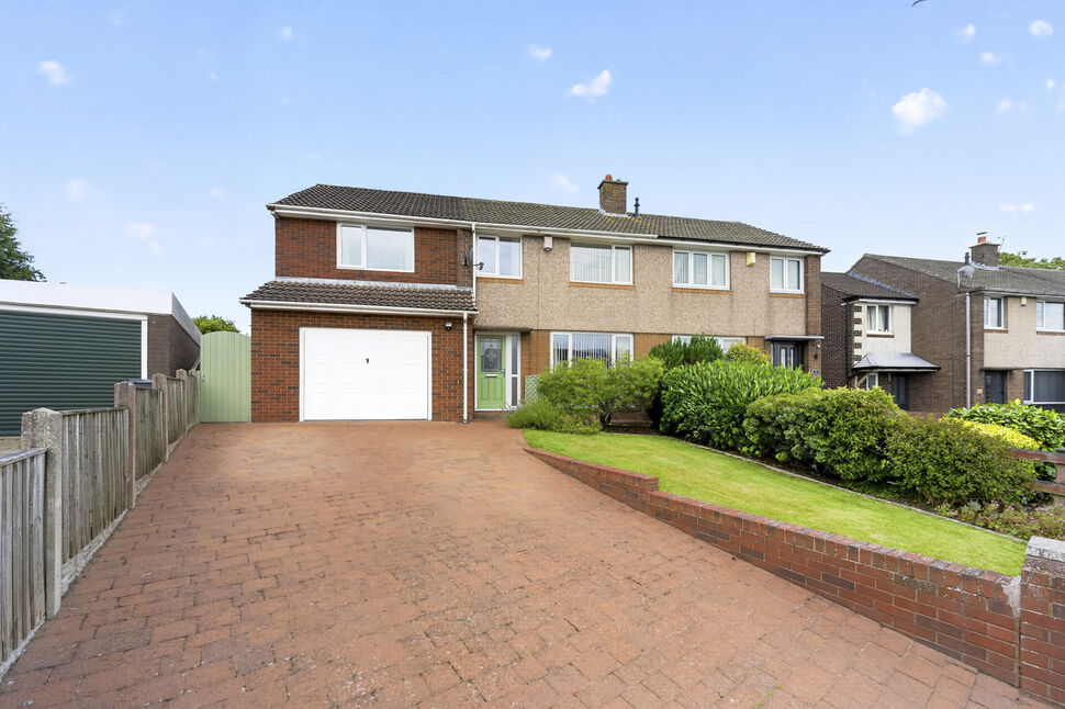 Main image of 4 bedroom Semi Detached House for sale, High Meadow, Carlisle, Cumbria, CA2