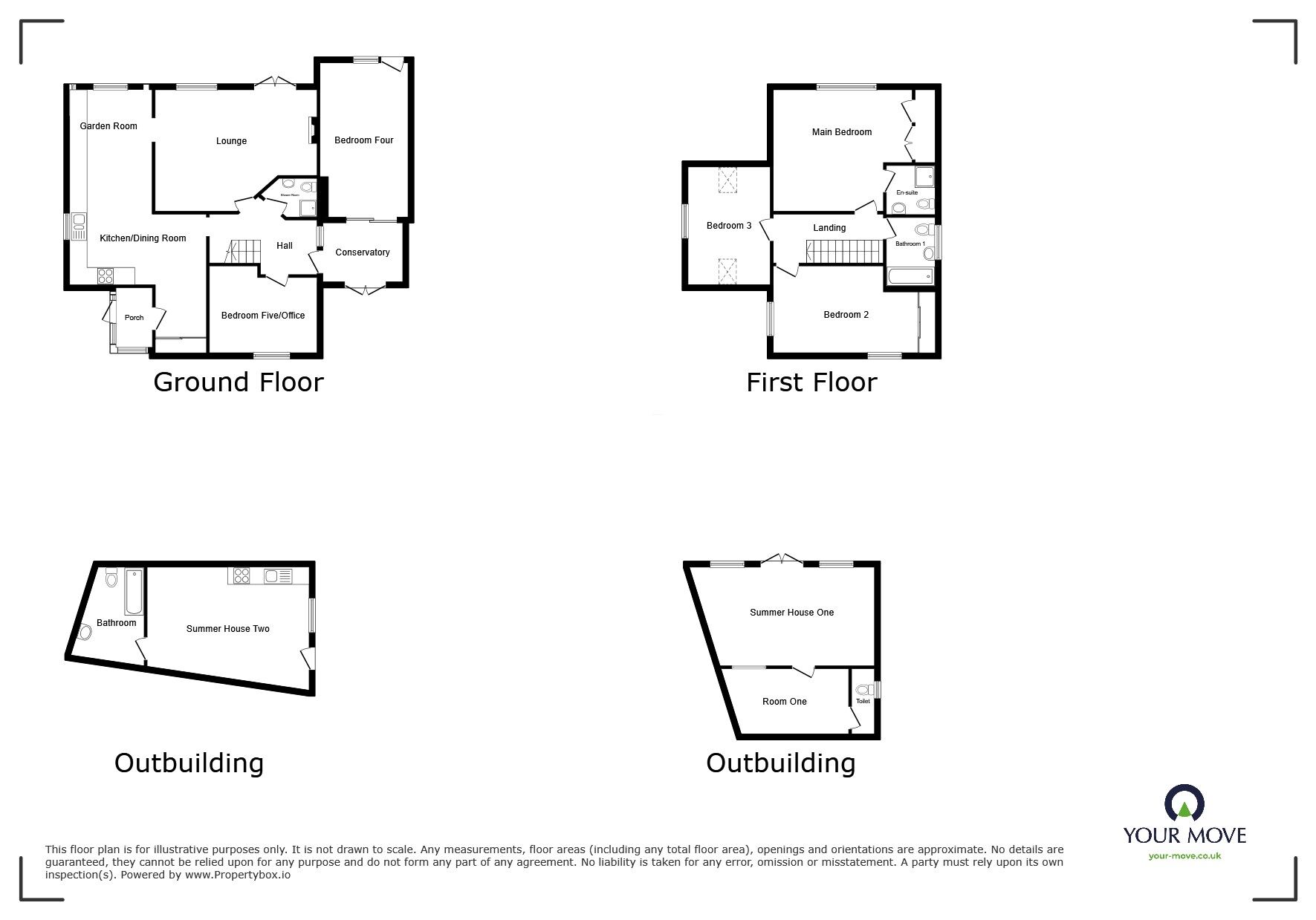 Floorplan of 5 bedroom Detached House for sale, Lane End, Chapeltown, South Yorkshire, S35