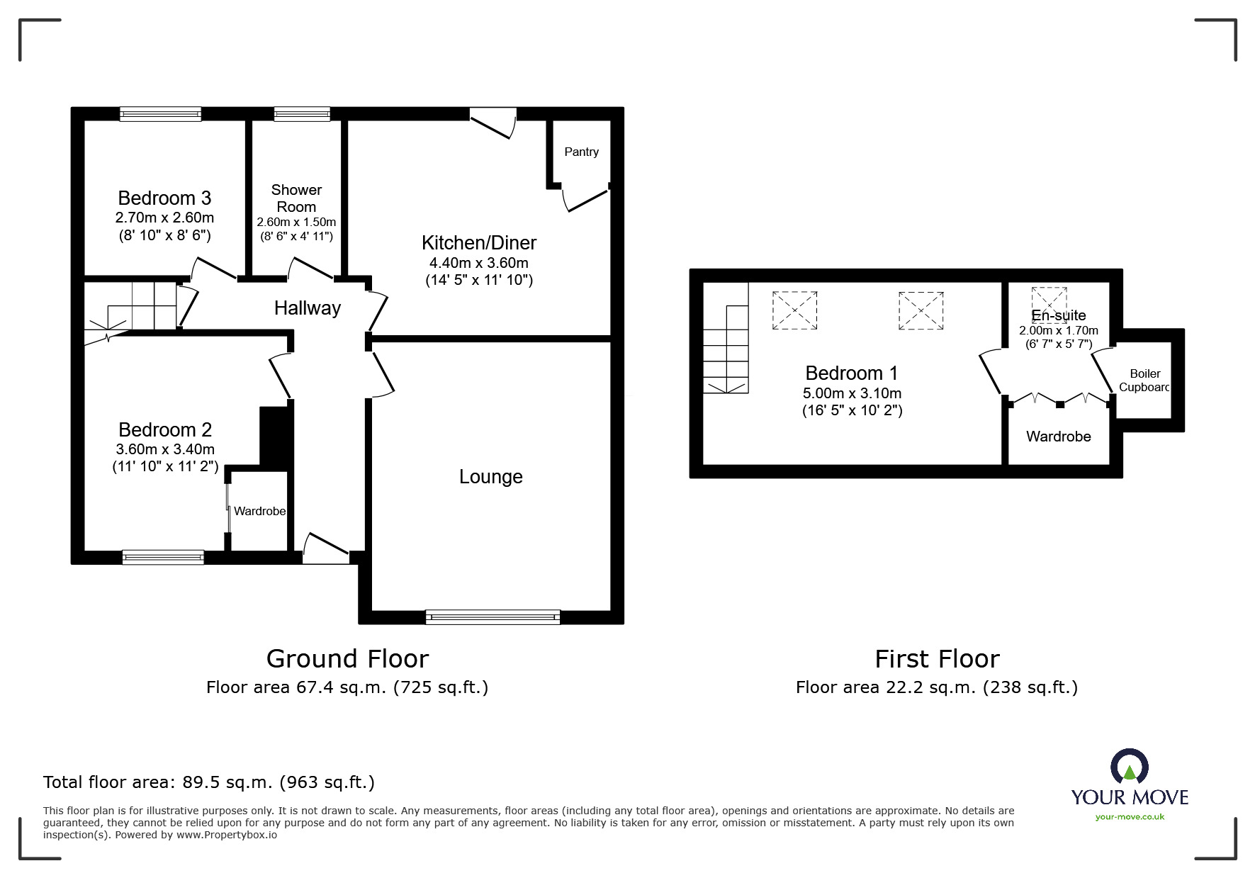 Floorplan of 3 bedroom Detached Bungalow for sale, Hesley Grove, Chapeltown, South Yorkshire, S35