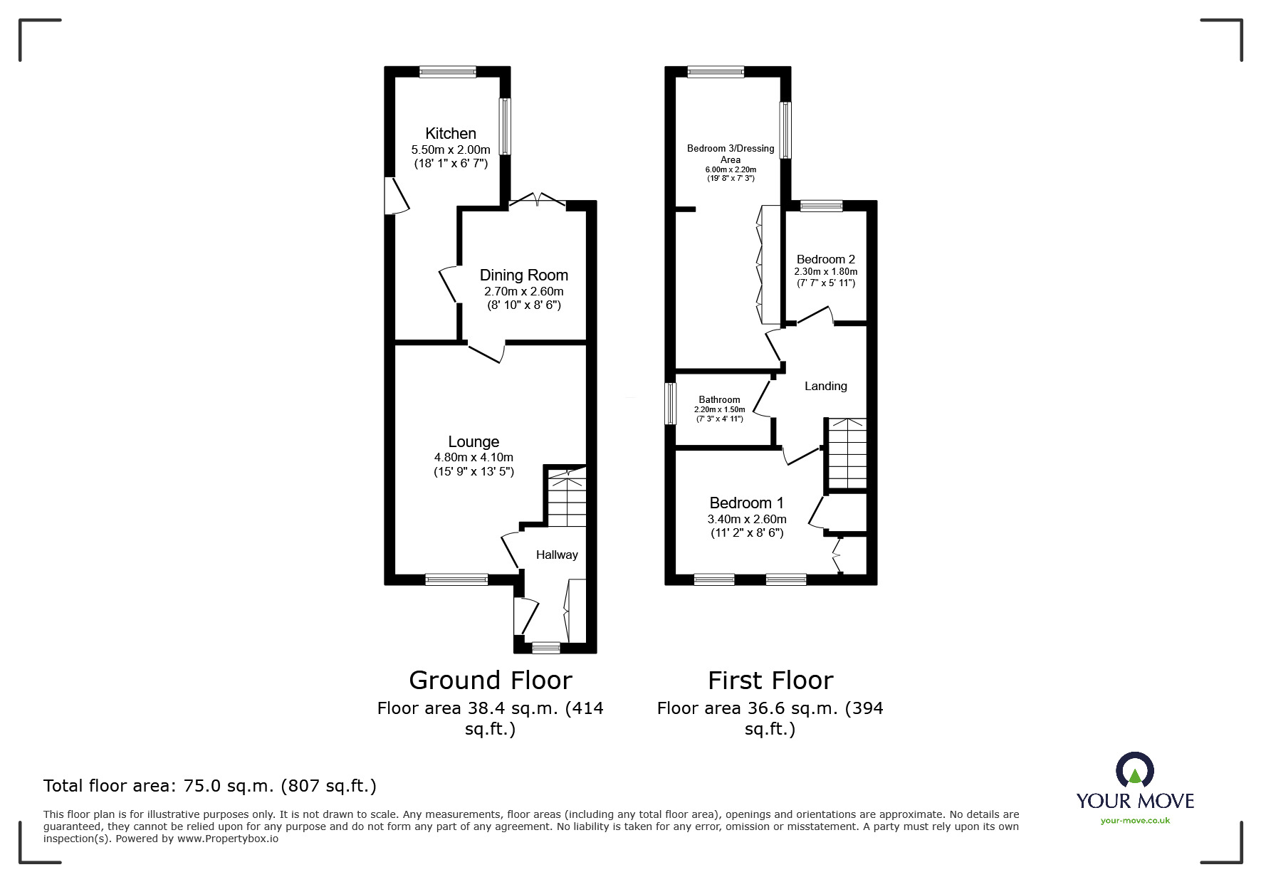 Floorplan of 3 bedroom Detached House for sale, Dowland Avenue, High Green, South Yorkshire, S35