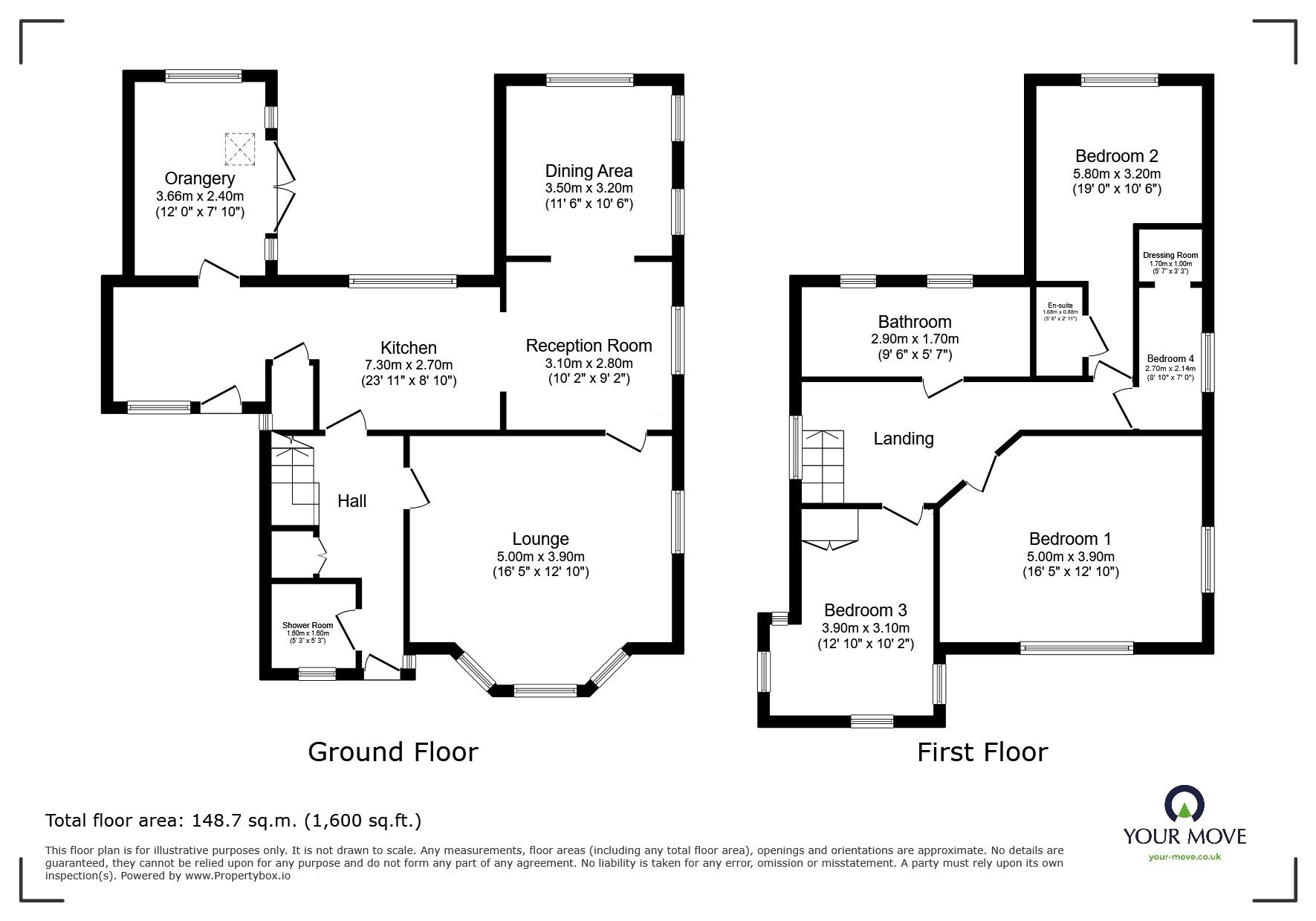 Floorplan of 4 bedroom Detached House for sale, Park View Road, Chapeltown, Sheffield, S35