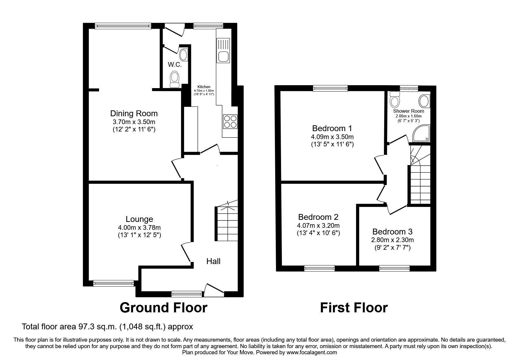 3 bedroom Mid Terrace House to rent, Ewart Road, Chatham, ME4 £1,450 pcm