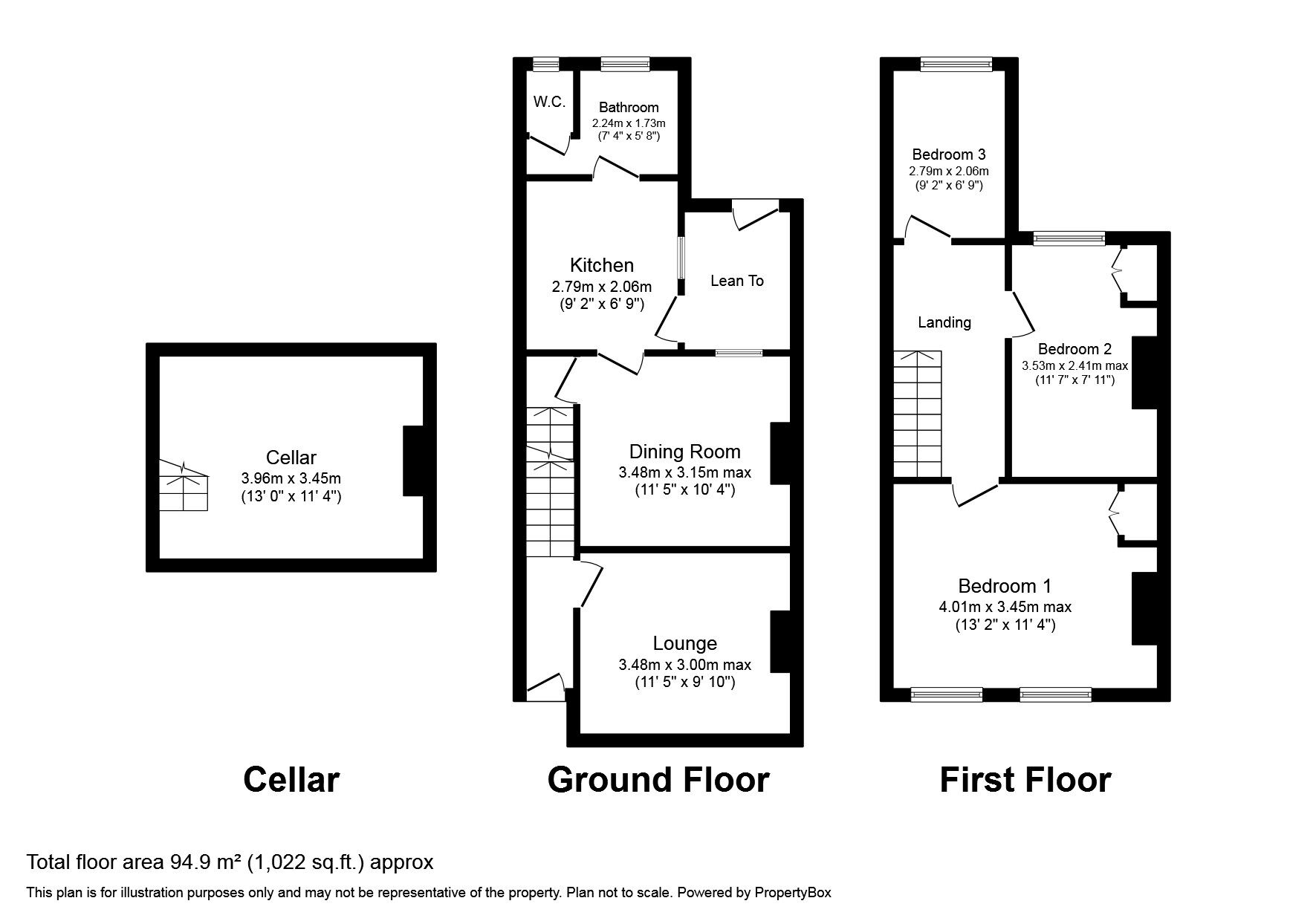 3 bedroom Mid Terrace House for sale, Lester Road, Chatham, ME4 £197,500