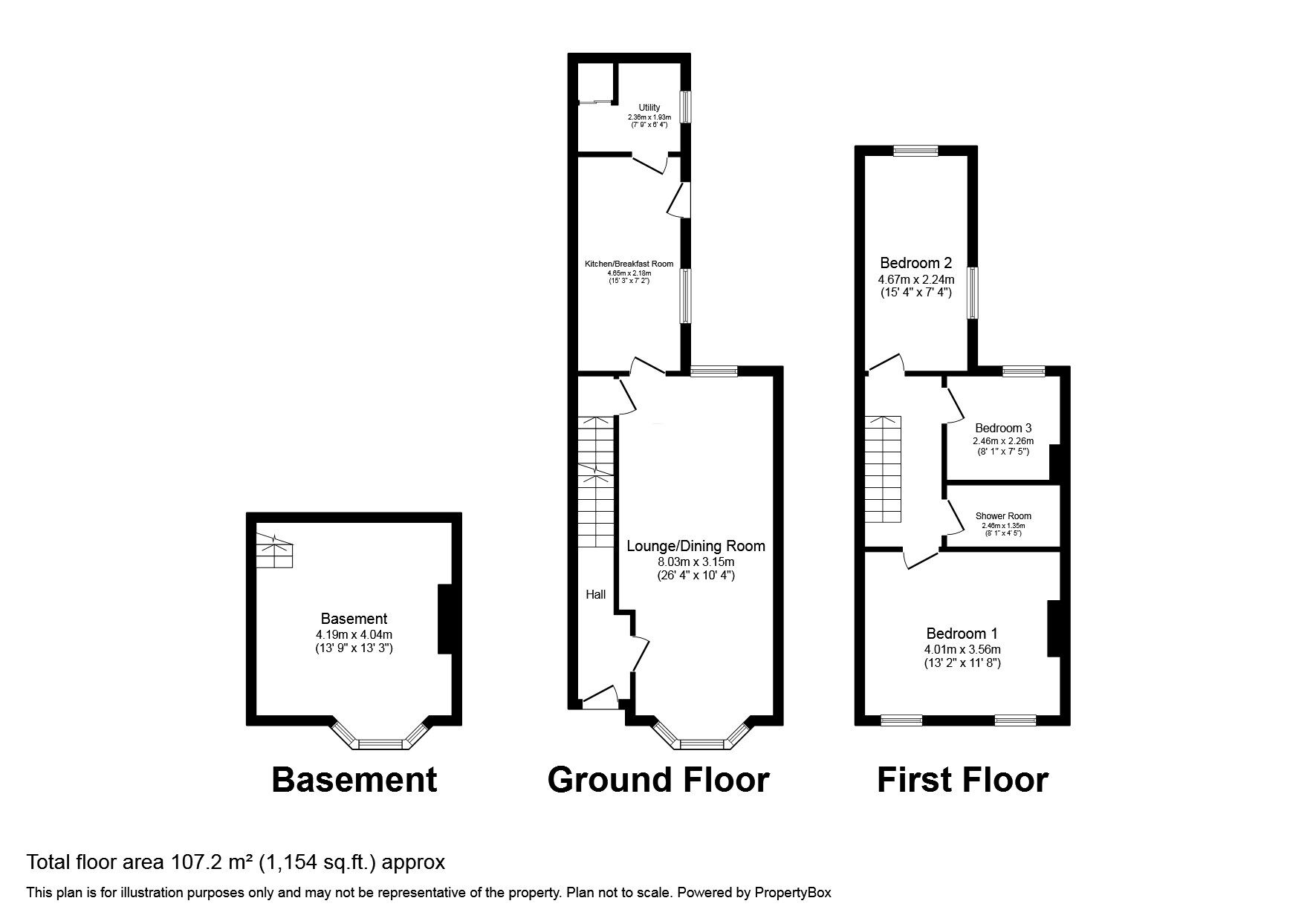 3 bedroom Mid Terrace House for sale, Institute Road, Chatham, ME4 £