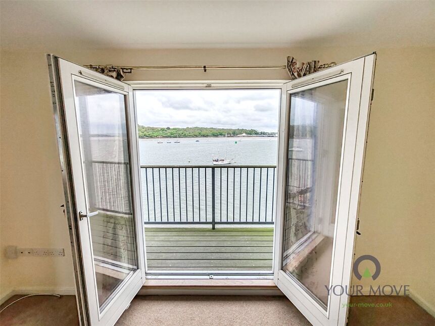 Balcony With River Views