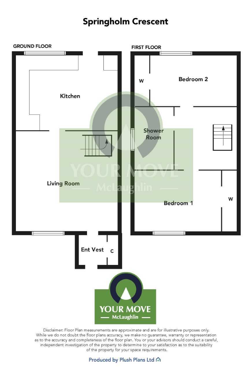 Semi Detached House for sale, Springholm Drive, Airdrie, ML6 £125,000