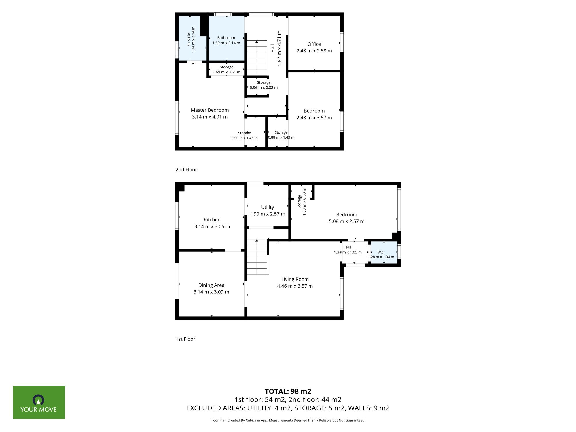 Floorplan of 4 bedroom Detached House for sale, Campbell Crescent, Bothwell, South Lanarkshire, G71