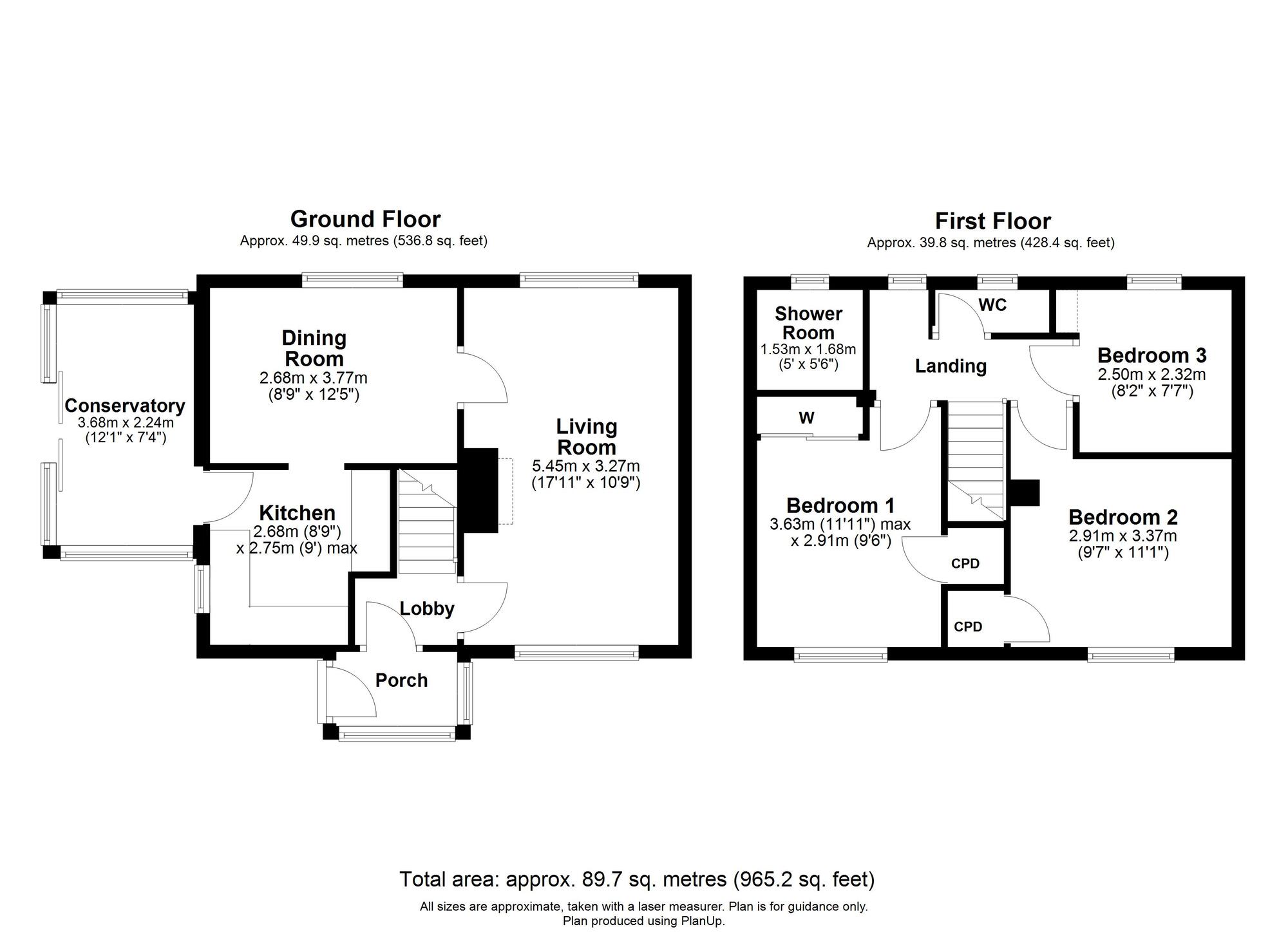 Floorplan of 3 bedroom Semi Detached House for sale, Cedar Grove, Ryton, Tyne and Wear, NE40