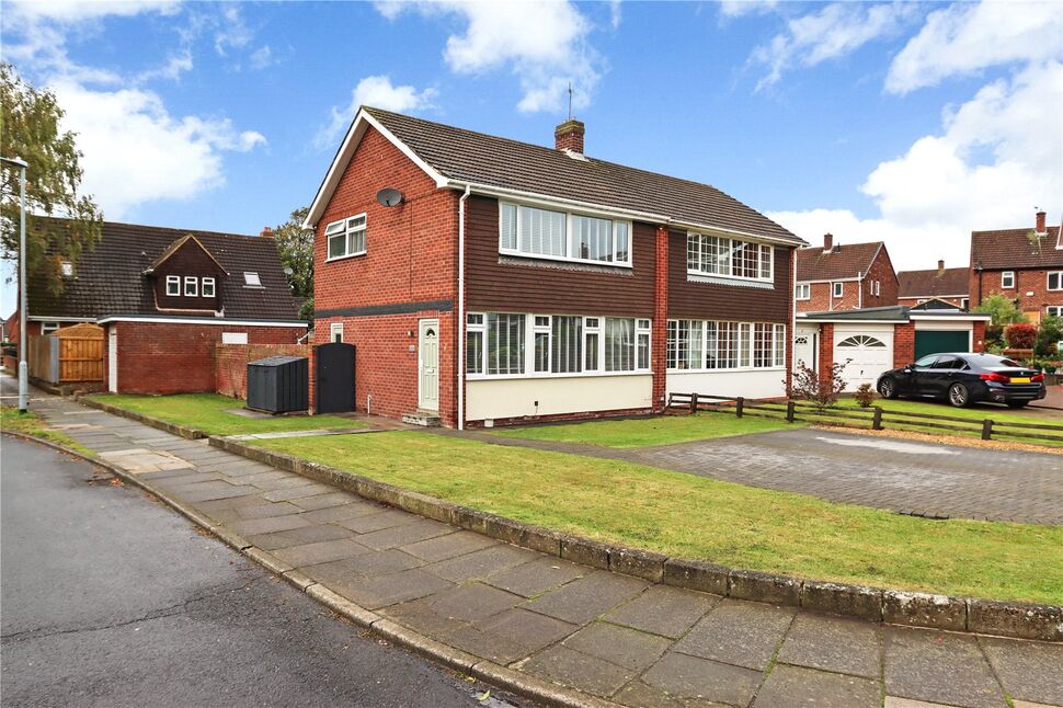 Main image of 3 bedroom Mid Terrace House for sale, Grange Crescent, Ryton, Tyne and Wear, NE40