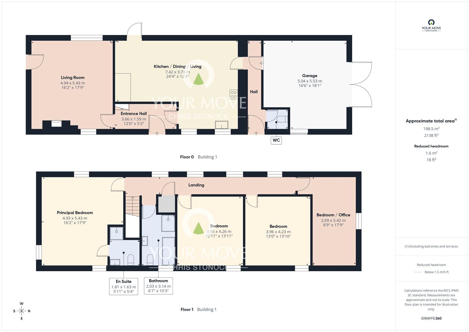 Floorplan of 4 bedroom Link Detached House for sale, Heathfield Farm, Greenside, Tyne and Wear, NE40