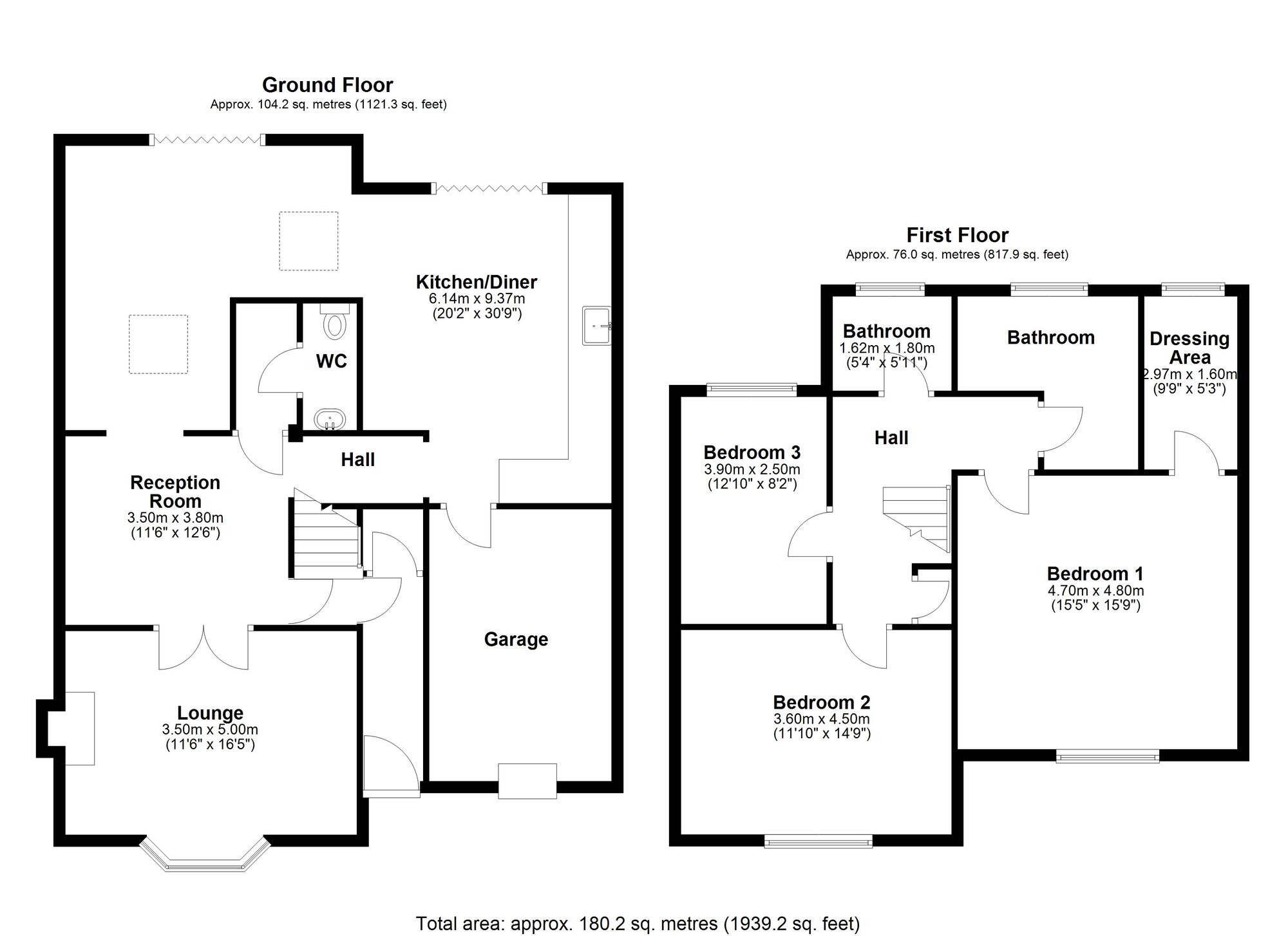 Floorplan of 3 bedroom Semi Detached House for sale, St. Agnes Gardens, Crawcrook  Ryton, Tyne and Wear, NE40