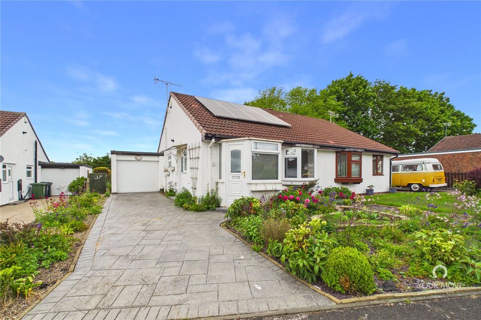 Main image of 2 bedroom Semi Detached Bungalow for sale, Moss Crescent, Crawcrook, Ryton, Tyne and Wear, NE40