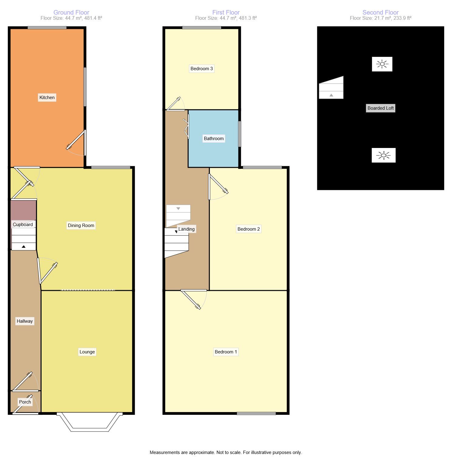 Floorplan of 3 bedroom Mid Terrace House to rent, Westminster Street, Crewe, CW2