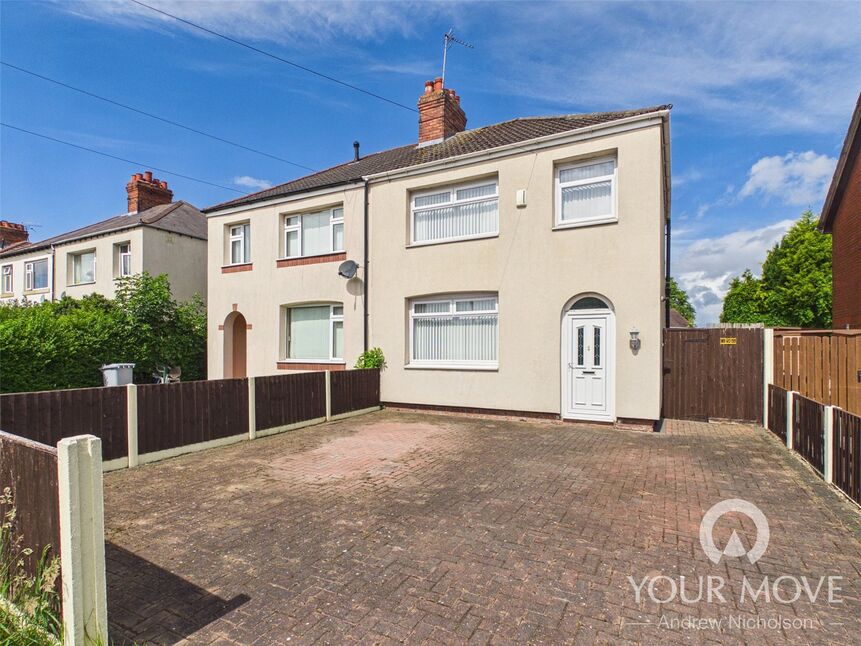 Main image of 3 bedroom Semi Detached House for sale, Underwood Lane, Crewe, Cheshire, CW1