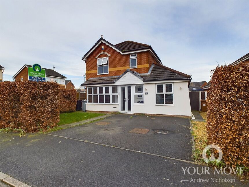 4 bedroom Detached House for sale, Riverside Grove, Wistaston, CW2 £