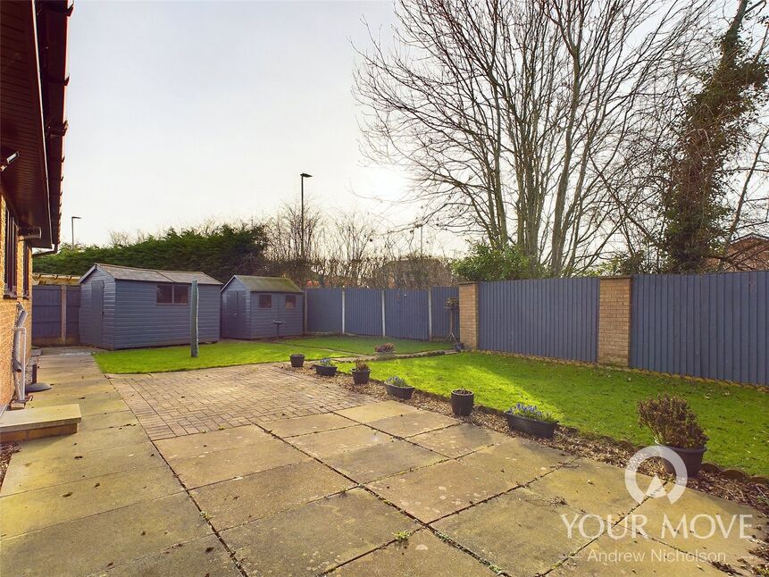 3 bedroom Detached Bungalow for sale, Barrows Close, Crewe, CW1 £270,000