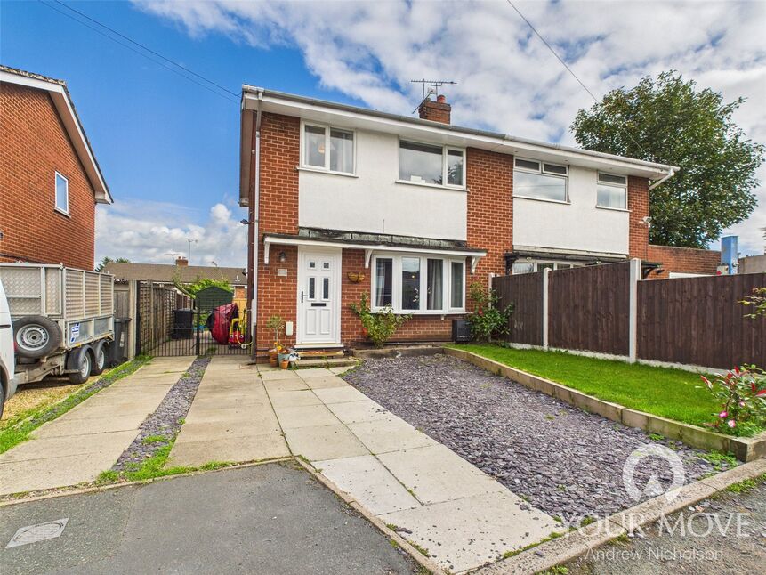 Main image of 3 bedroom Semi Detached House for sale, Grenville Close, Haslington, Cheshire, CW1