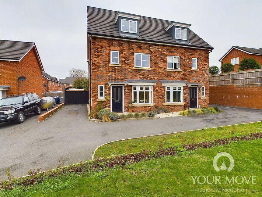 Main image of 4 bedroom Semi Detached House for sale, John Hammond Close, Weston, Cheshire, CW2