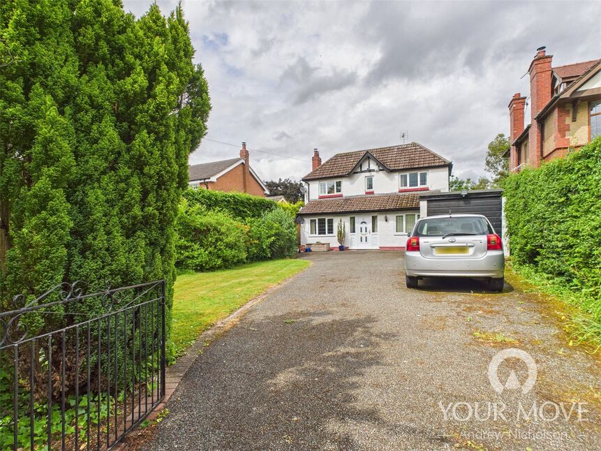 Main image of 4 bedroom Detached House for sale, Manor Avenue, Crewe, Cheshire, CW2
