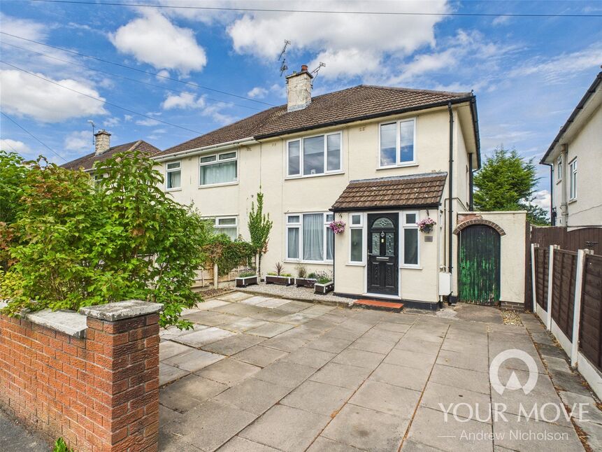 Main image of 3 bedroom Semi Detached House for sale, Lime Tree Avenue, Crewe, Cheshire, CW1