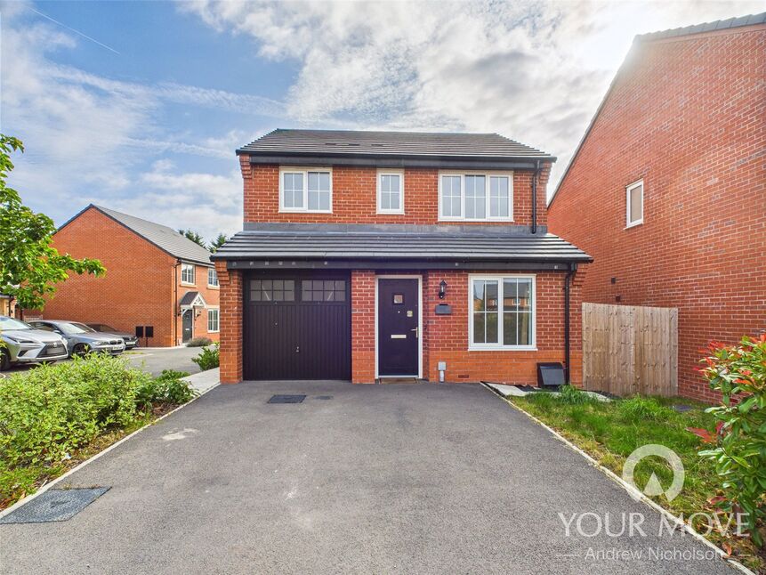 Main image of 3 bedroom Detached House for sale, Randalls Drive, Crewe, Cheshire, CW1