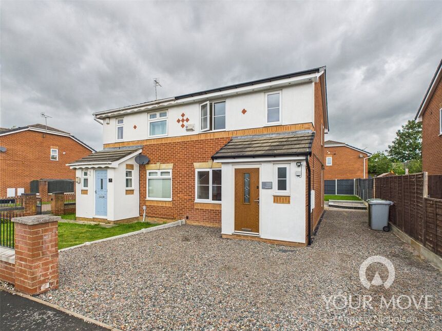 Main image of 3 bedroom Semi Detached House to rent, Hughes Drive, Crewe, Cheshire, CW2