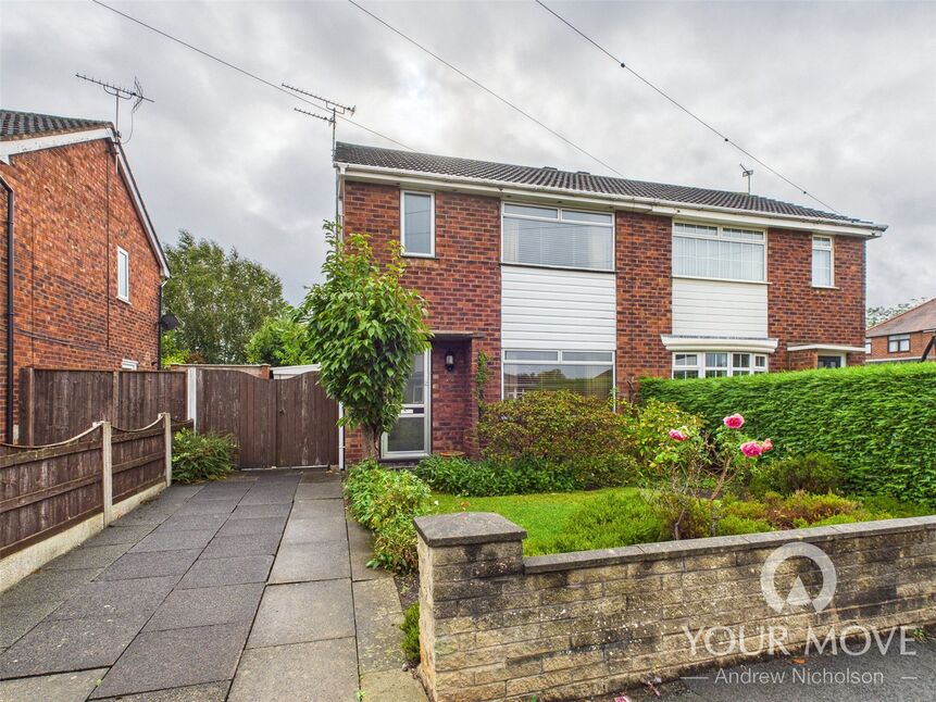 Main image of 3 bedroom Semi Detached House for sale, Dorric Way, Crewe, Cheshire, CW1