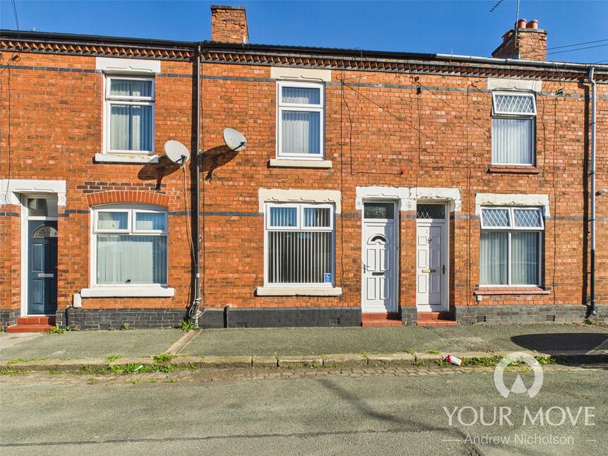 Main image of 2 bedroom Mid Terrace House for sale, Ridgway Street, Crewe, Cheshire, CW1