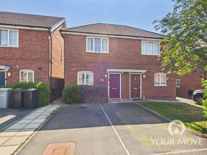 Main image of 2 bedroom Semi Detached House for sale, Barn Croft Road, Crewe, Cheshire, CW1
