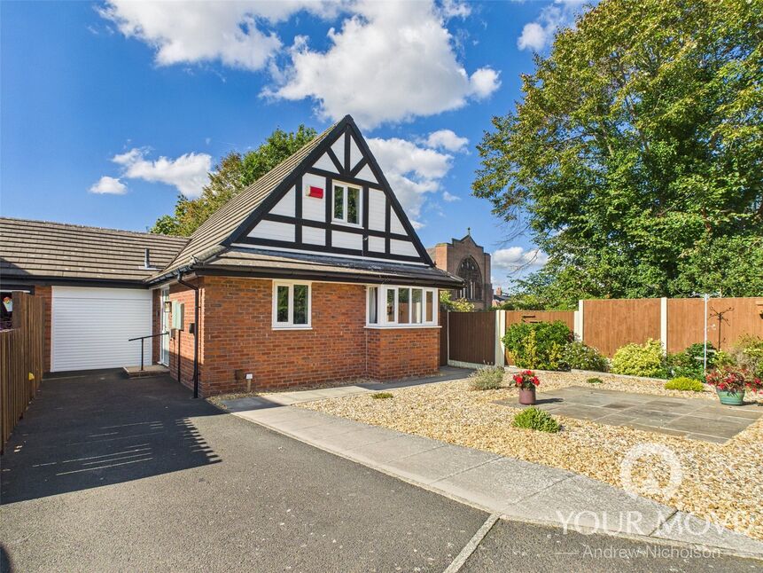 Main image of 2 bedroom Link Detached Bungalow for sale, St. Matthews Close, Haslington, Cheshire, CW1