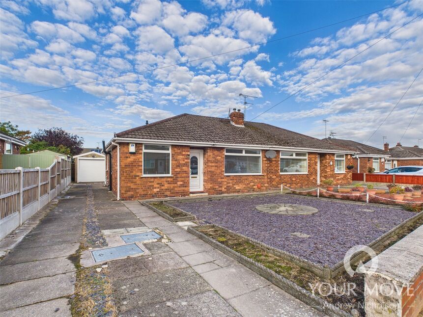Main image of 2 bedroom Semi Detached Bungalow for sale, Scott Avenue, Crewe, Cheshire, CW1