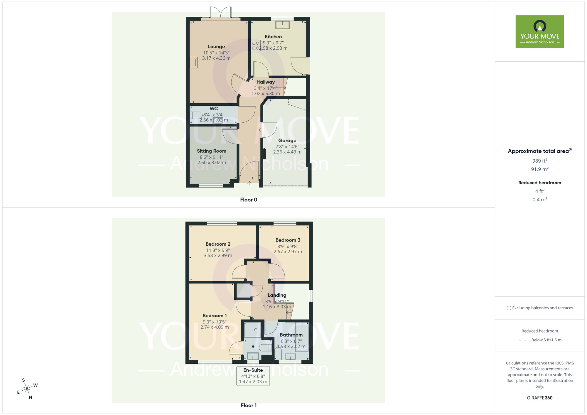 Floorplan of 3 bedroom Detached House for sale, Little Cross Close, Crewe, Cheshire, CW1