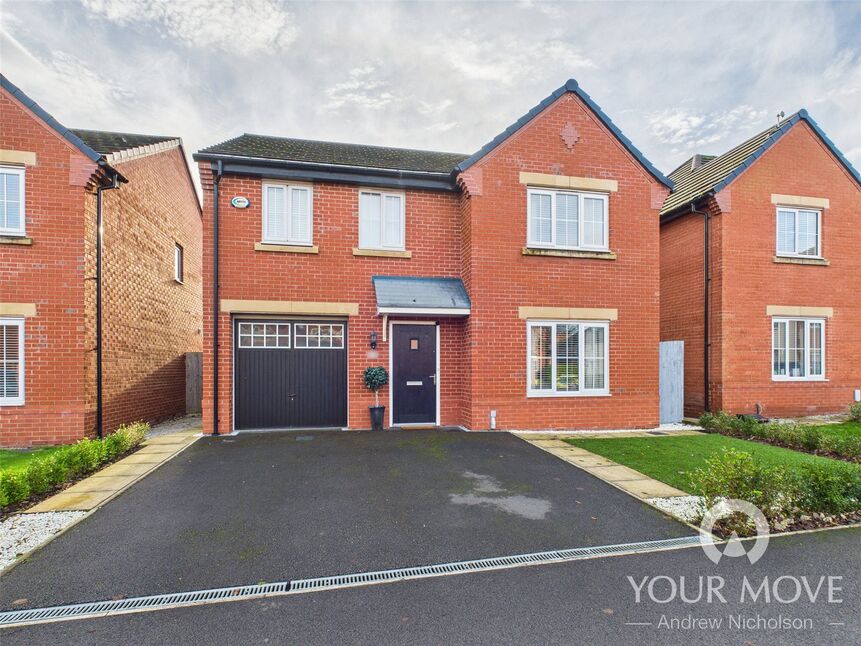 Main image of 4 bedroom Detached House for sale, Badens Croft Road, Shavington, Cheshire, CW2