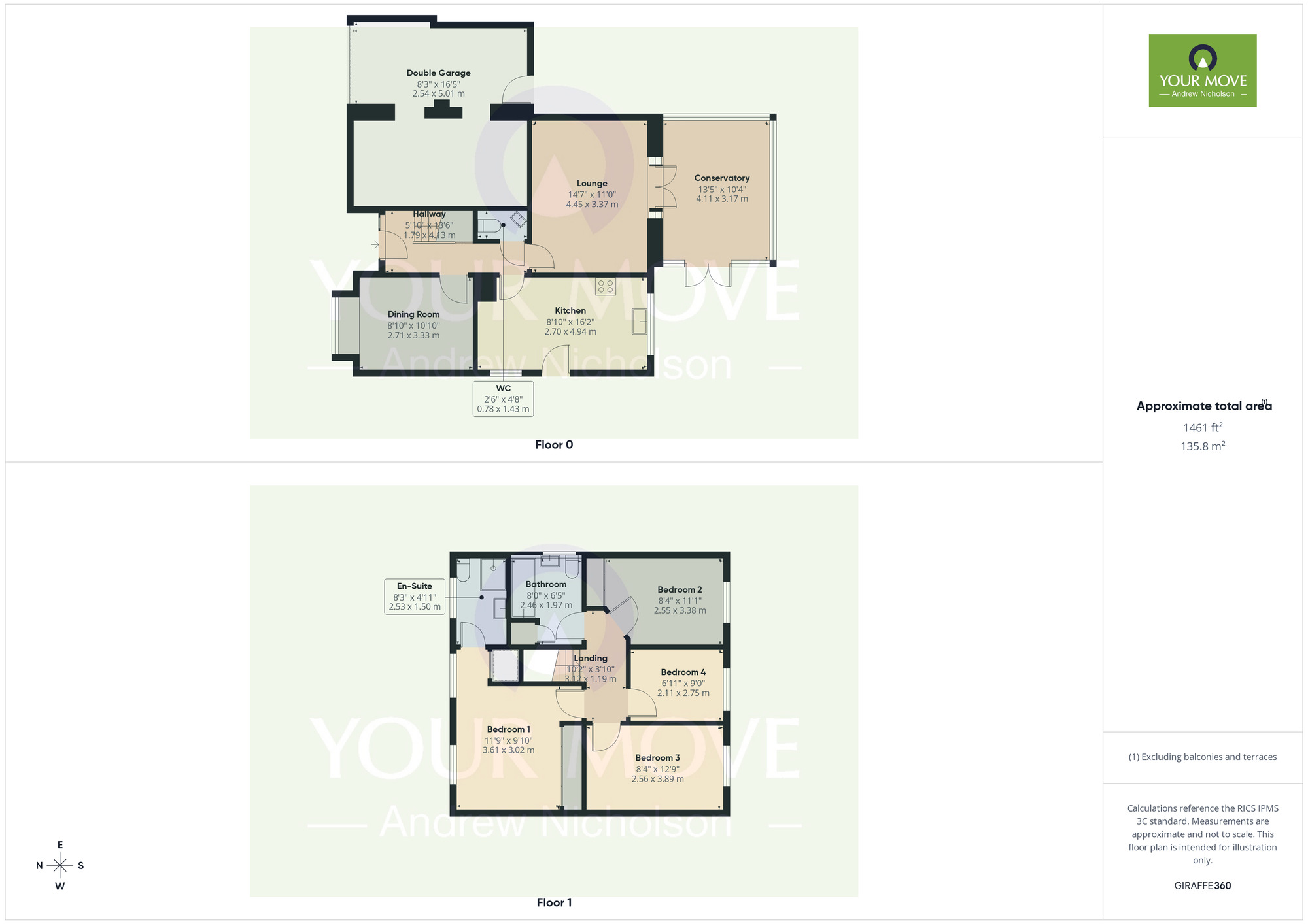 Floorplan of 4 bedroom Detached House for sale, Dillors Croft, Crewe, Cheshire, CW1