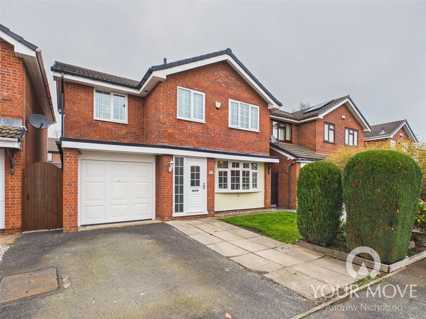 Main image of 3 bedroom Detached House for sale, Aysgarth Avenue, Crewe, Cheshire, CW1