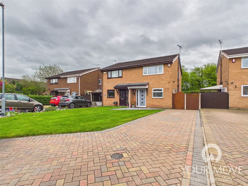 Main image of 2 bedroom Semi Detached House for sale, Healey Close, Crewe, Cheshire, CW1