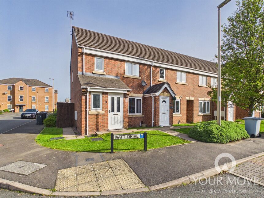 Main image of 3 bedroom End Terrace House for sale, Ivatt Drive, Crewe, Cheshire, CW2