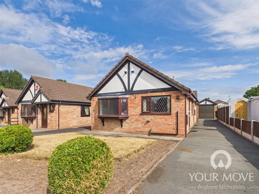 Main image of 2 bedroom Detached Bungalow for sale, Fairview Avenue, Weston, Cheshire, CW2
