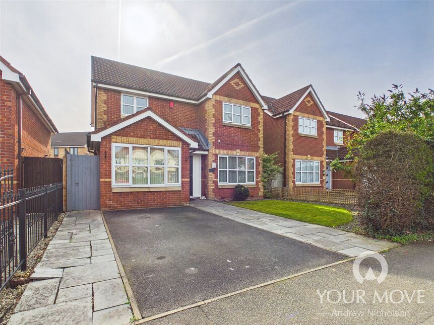 Main image of 4 bedroom Detached House for sale, Valley Road, Crewe, Cheshire, CW2